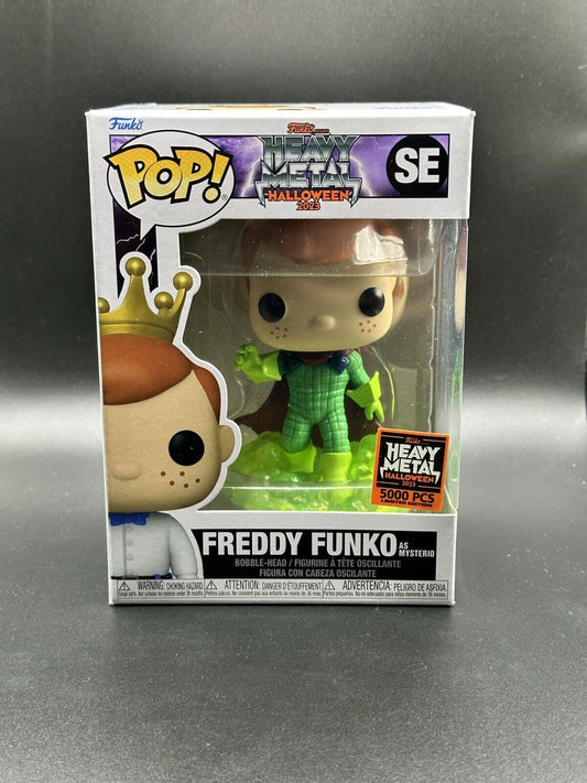 Funko Pop SE Freddy Funko As Mysterio LE 5000 2023 Heavy Metal Halloween