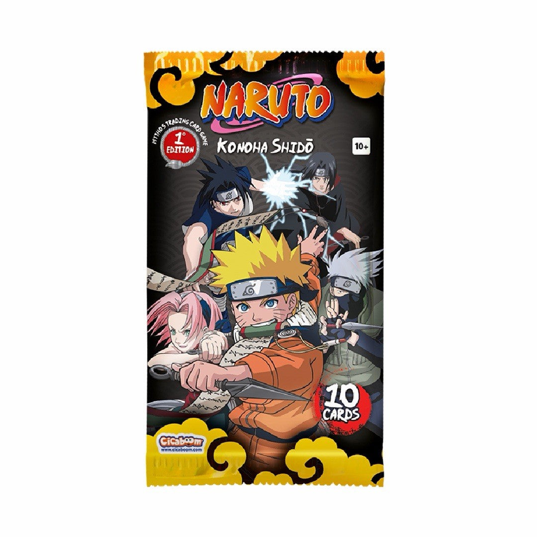 Naruto Mythos TCG - 1st Edition Konoha Shido Booster Packs Armchair Generals