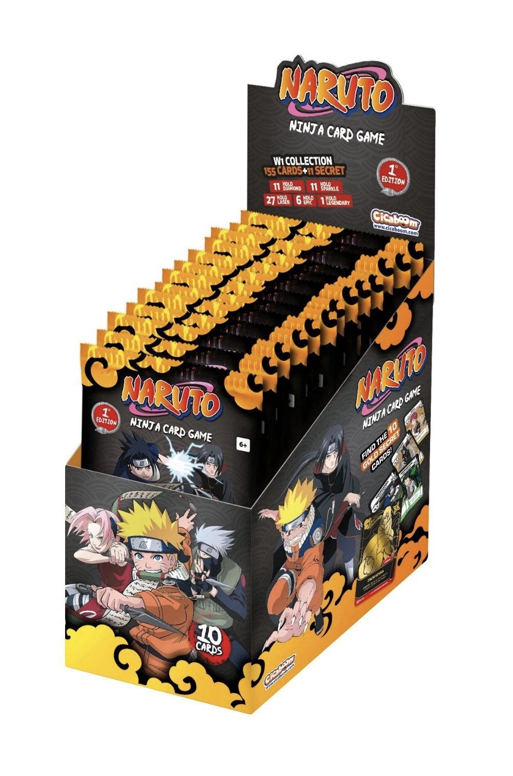Naruto Mythos Konoha Shidō - Booster Display Armchair Generals