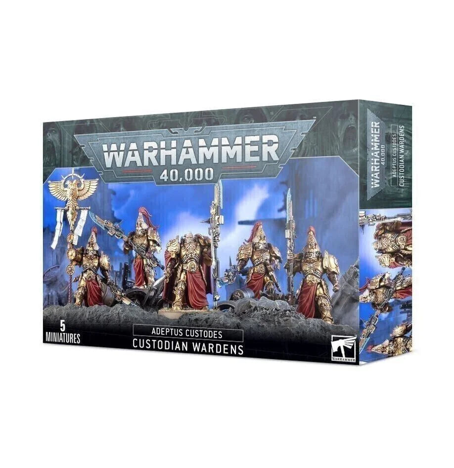 Warhammer 40K: ADEPTUS CUSTODES: CUSTODIAN WARDENS Armchair Generals