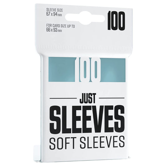 Just Sleeves - Soft Sleeves 100 (67mmx94mm) GameGenic