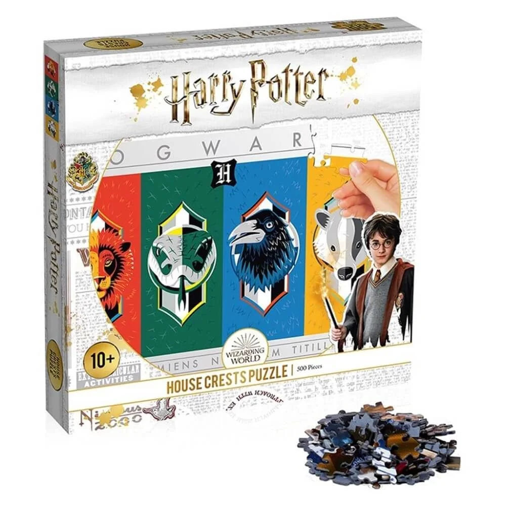 Harry Potter House Crest 500 Puzzle Harry Potter