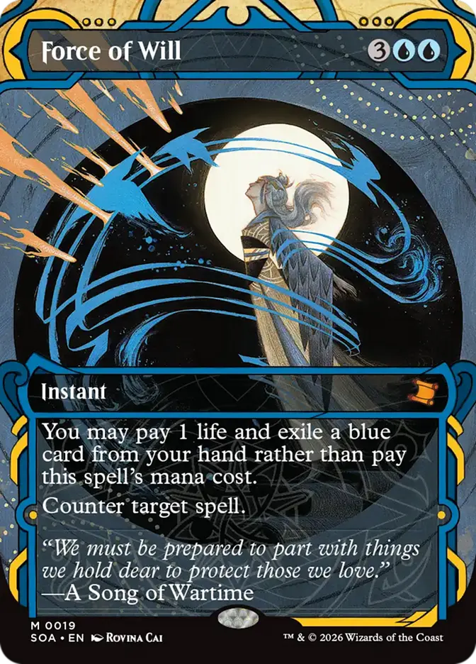 Force of Will (Foil) [Secrets of Strixhaven Mystical Archive] Armchair Generals