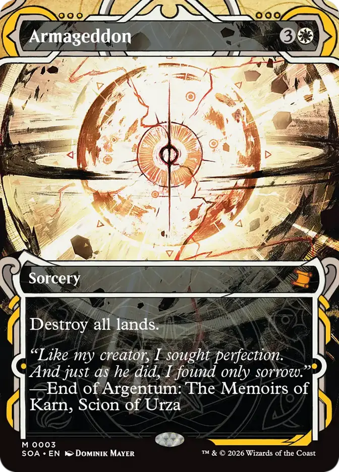 Armageddon  - MTG Armchair Generals
