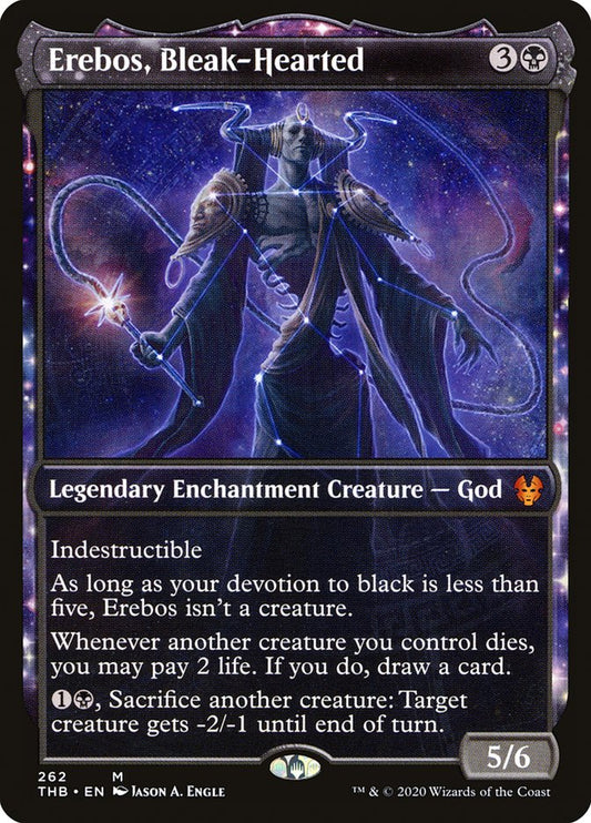 Erebos, Bleak-Hearted (Showcase Foil) Magic The Gathering