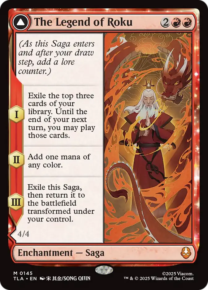 The Legend of Roku (Foil) [Avatar: The Last Airbender] Armchair Generals