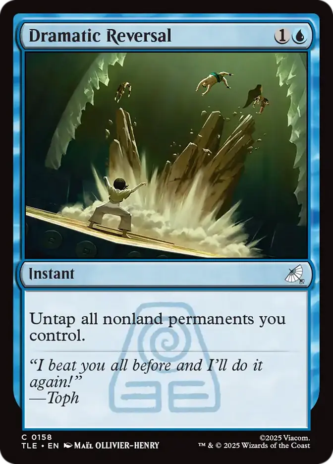 Dramatic Reversal (Foil) [Avatar: the Last Airbender Eternal] Armchair Generals