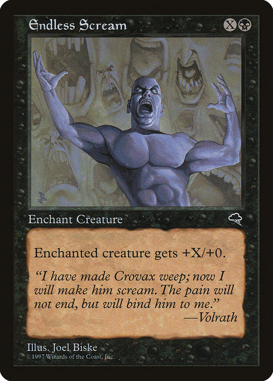 Endless Scream Magic The Gathering