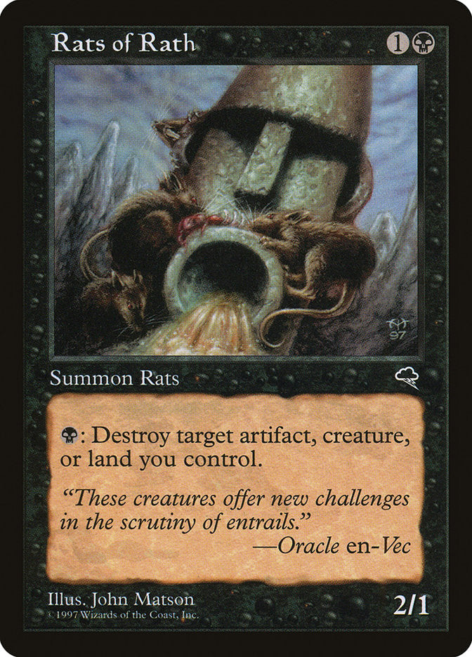 Rats of Rath Magic The Gathering