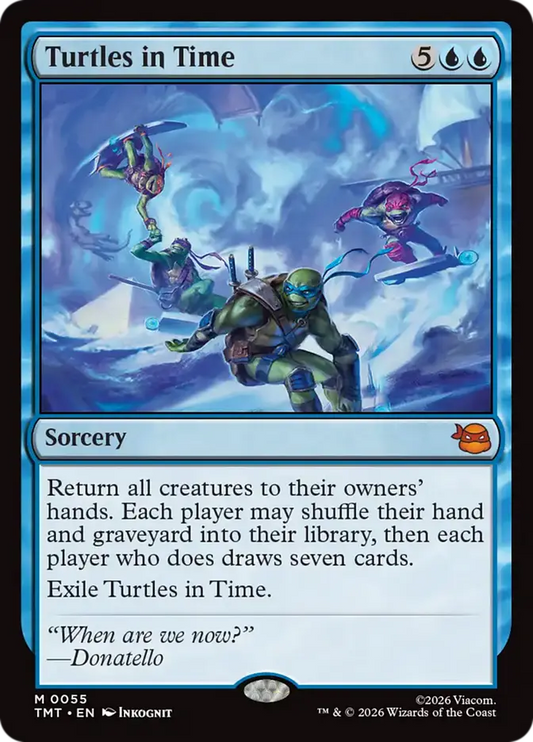 Turtles in Time (Foil) [Teenage Mutant Ninja Turtles] Armchair Generals