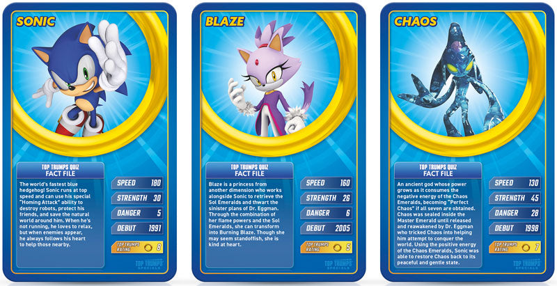 Top Trumps - Sonic the Hedgehog Top Trumps