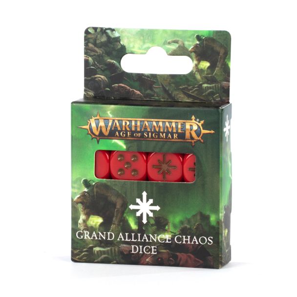 WARHAMMER GRAND ALLIANCE CHAOS DICE