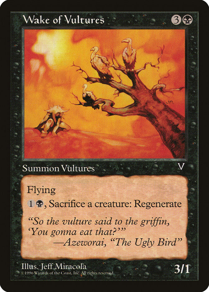 Wake of Vultures Magic The Gathering