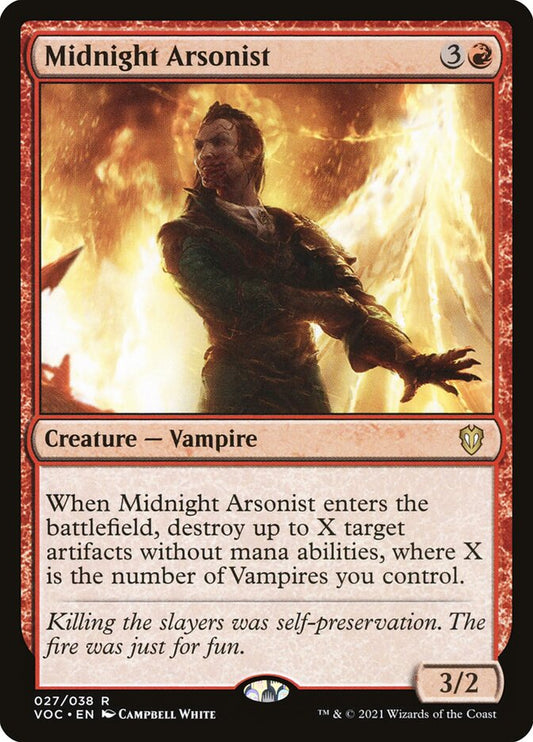 Midnight Arsonist Magic The Gathering