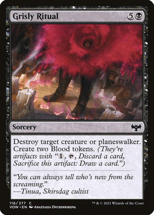 Grisly Ritual Magic The Gathering