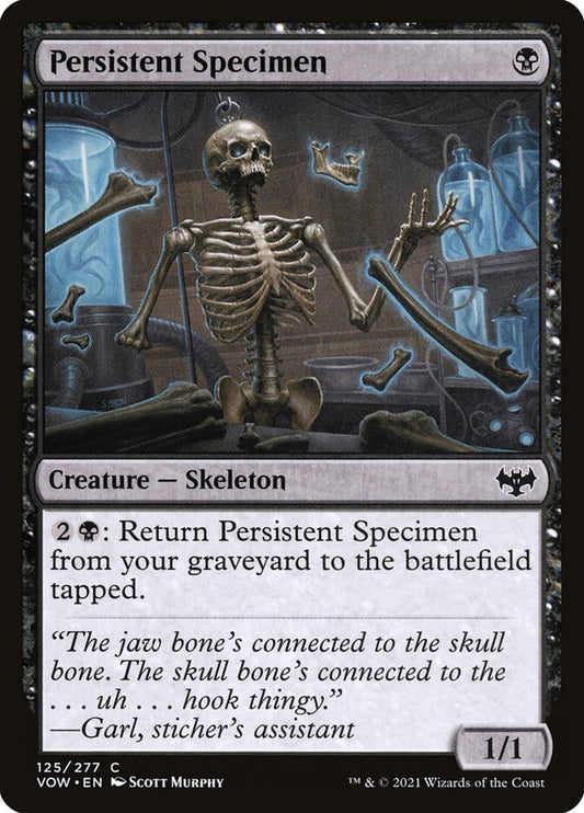 Persistent Specimen Magic The Gathering