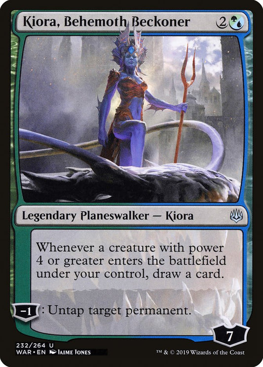 Kiora, Behemoth Beckoner Magic The Gathering