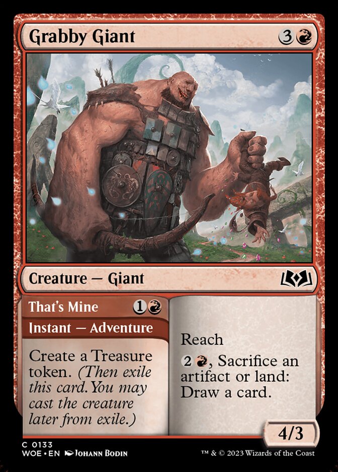 Grabby Giant Magic The Gathering