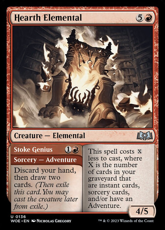 Hearth Elemental Magic The Gathering