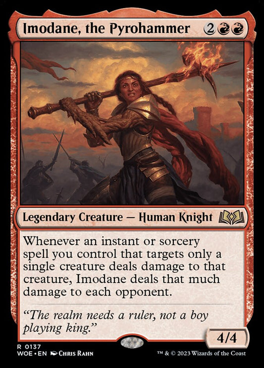 Imodane, the Pyrohammer Magic The Gathering