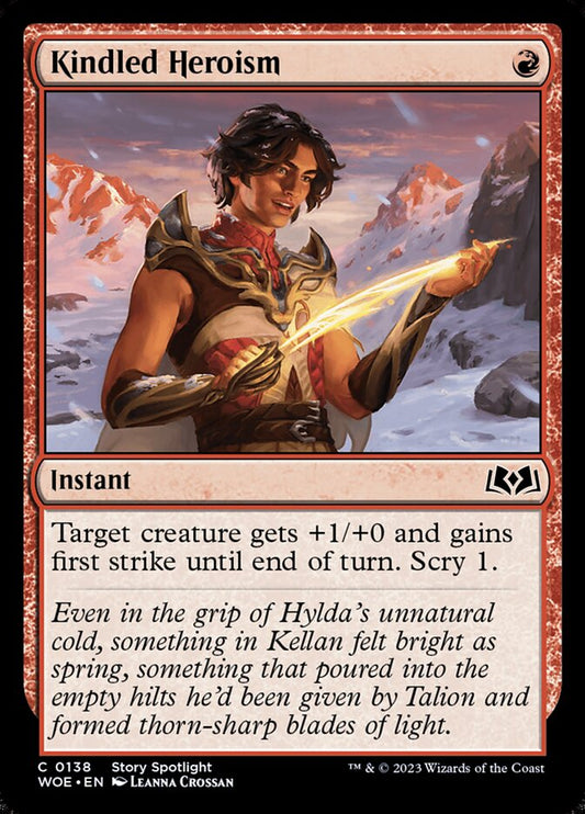 Kindled Heroism Magic The Gathering