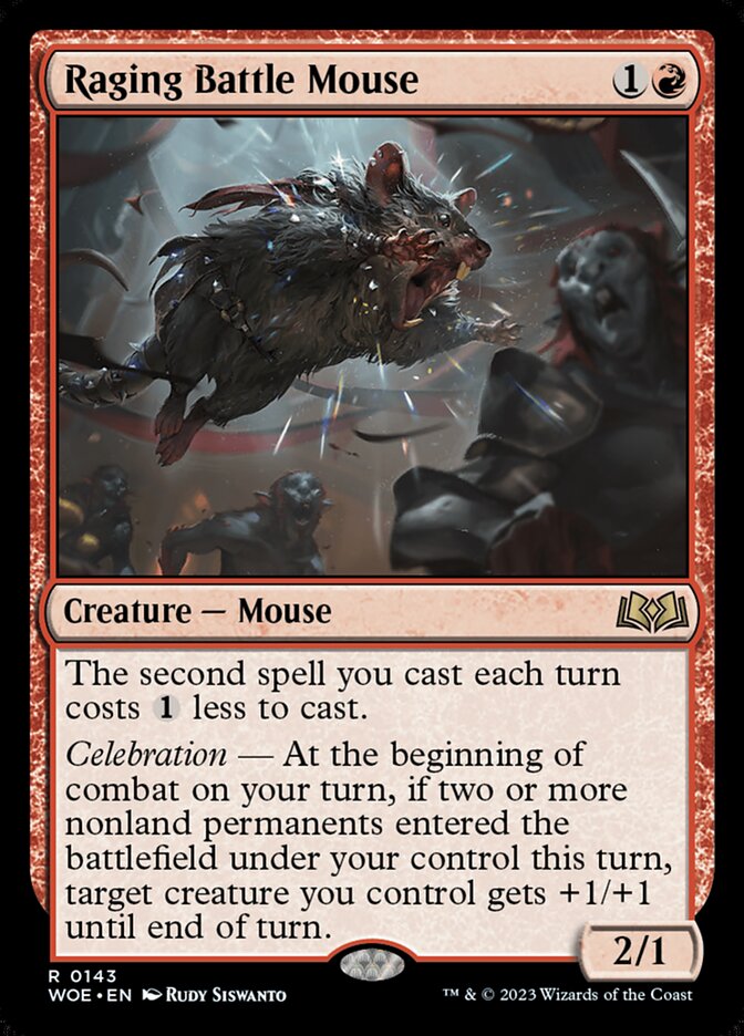 Raging Battle Mouse Magic The Gathering