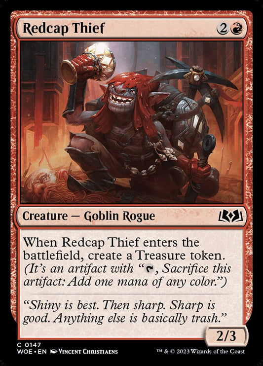 Redcap Thief Magic The Gathering