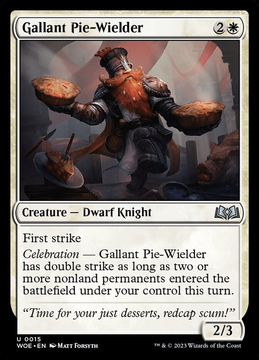 Gallant Pie-Wielder Magic The Gathering