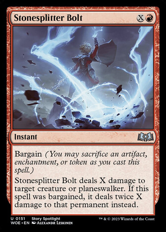 Stonesplitter Bolt Magic The Gathering