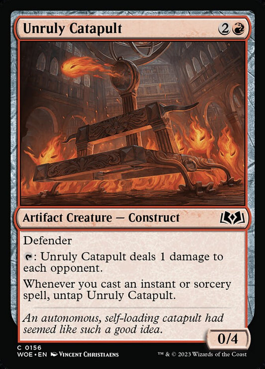 Unruly Catapult Magic The Gathering