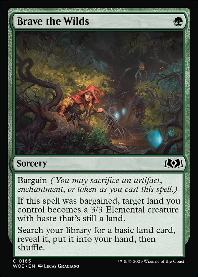 Brave the Wilds Magic The Gathering