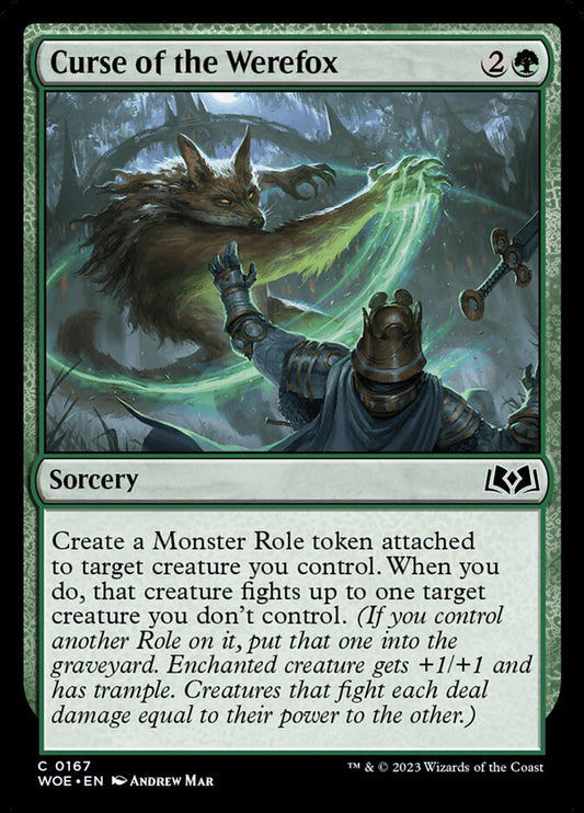 Curse of the Werefox Magic The Gathering