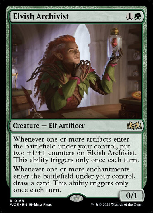 Elvish Archivist Magic The Gathering