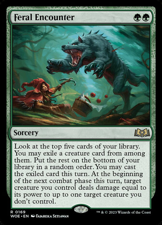 Feral Encounter Magic The Gathering