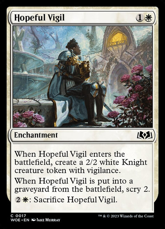 Hopeful Vigil Magic The Gathering