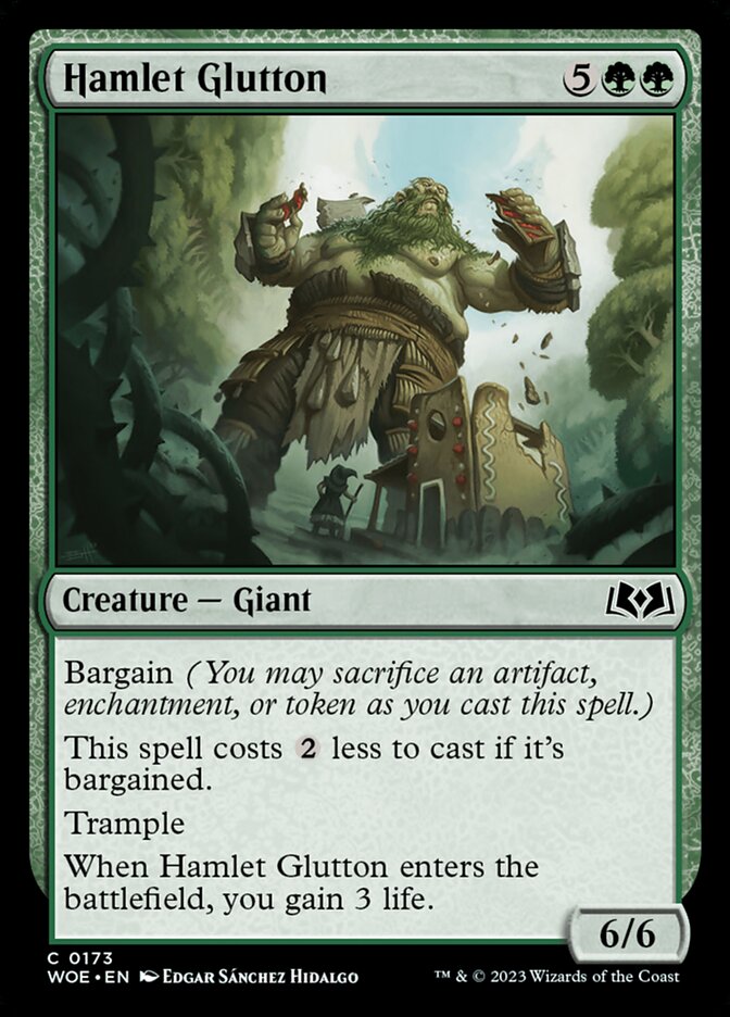 Hamlet Glutton Magic The Gathering