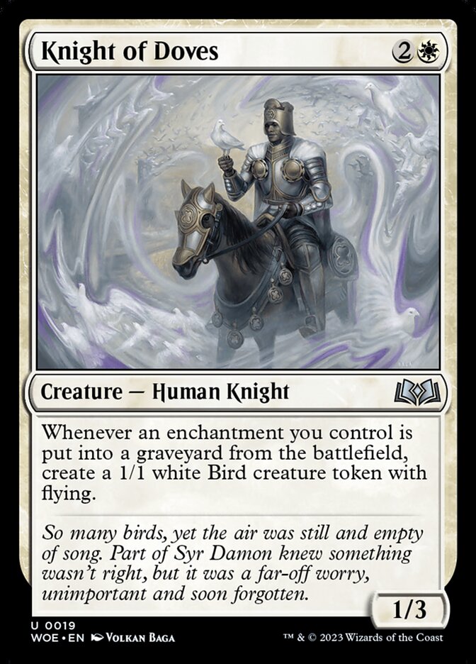 Knight of Doves Magic The Gathering