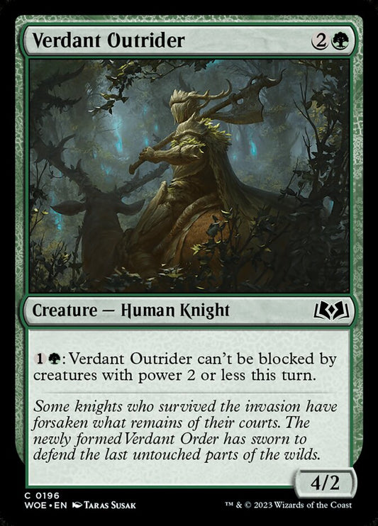 Verdant Outrider Magic The Gathering