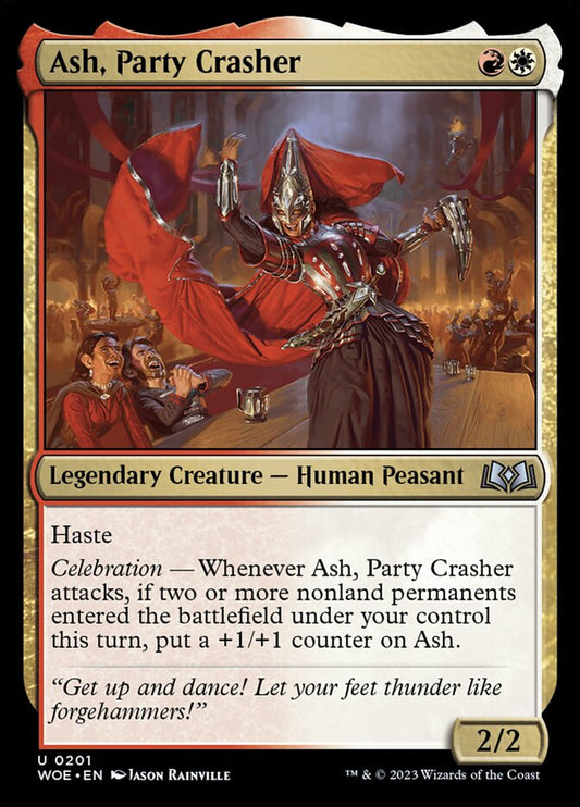 Ash, Party Crasher Magic The Gathering