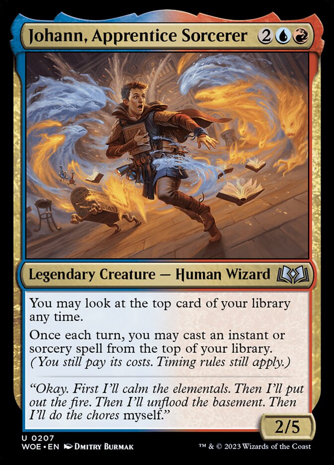 Johann, Apprentice Sorcerer Magic The Gathering