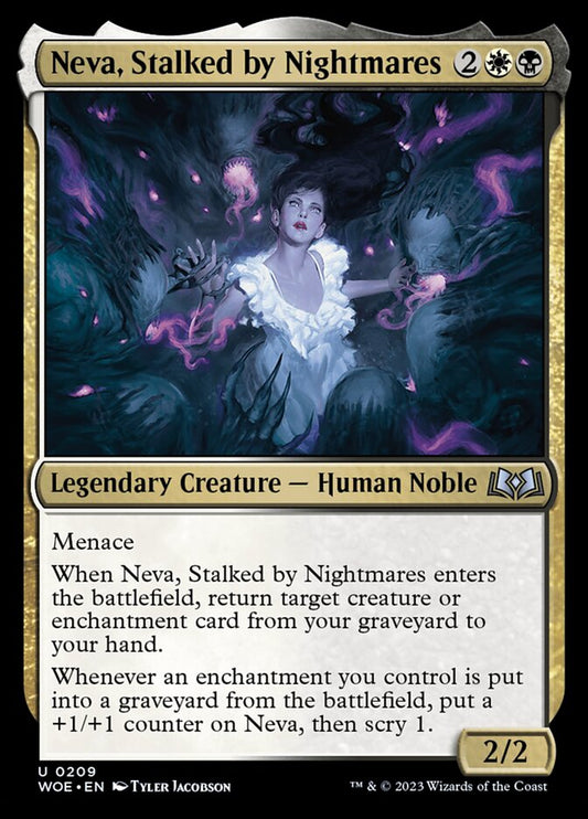 Neva, Stalked by Nightmares Magic The Gathering