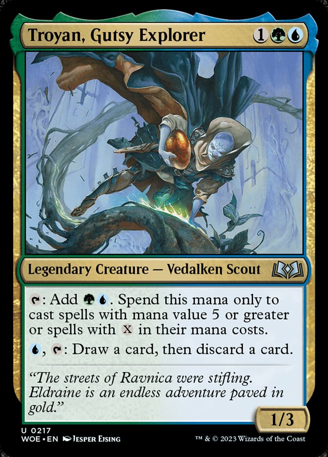 Troyan, Gutsy Explorer Magic The Gathering