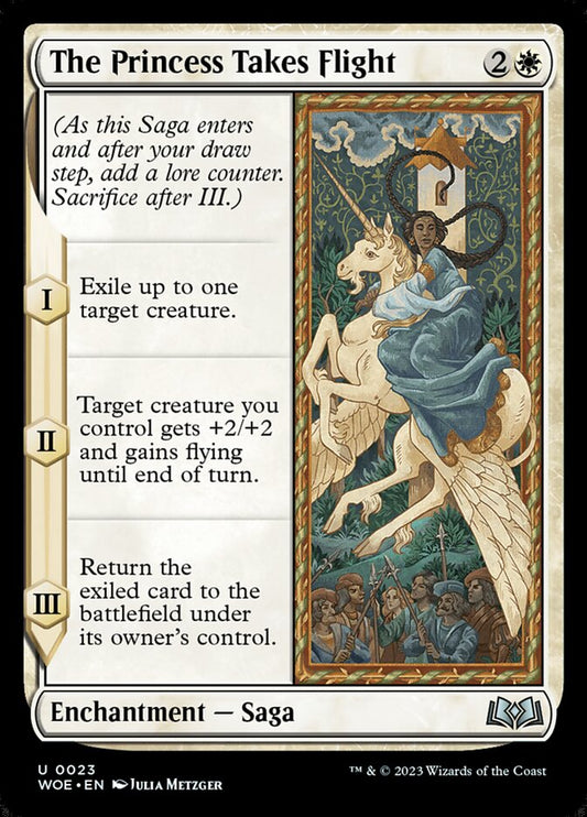 The Princess Takes Flight Magic The Gathering