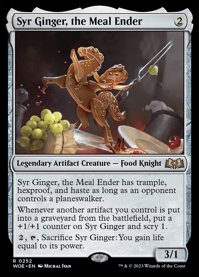 Syr Ginger, the Meal Ender Magic The Gathering