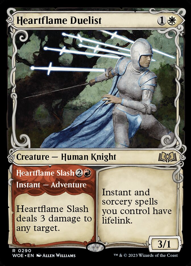 Heartflame Duelist (Showcase) Magic The Gathering