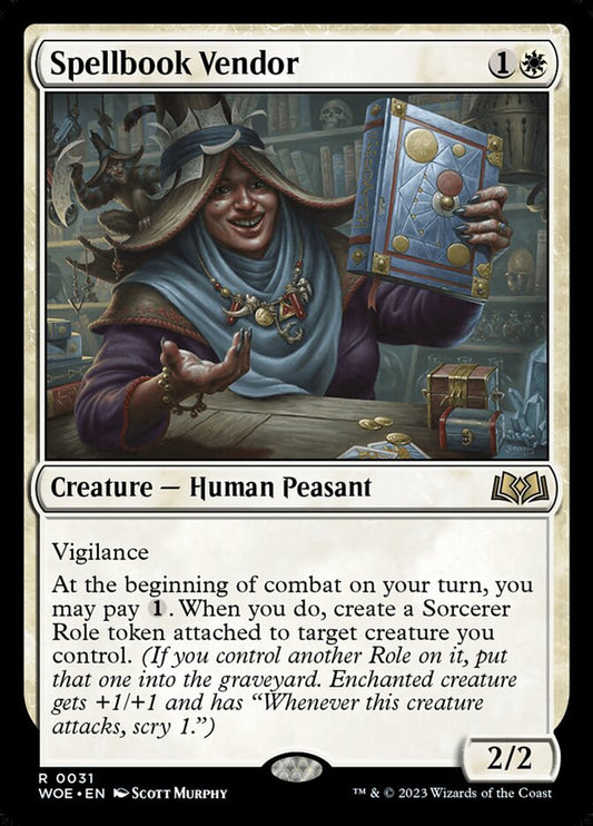 Spellbook Vendor Magic The Gathering