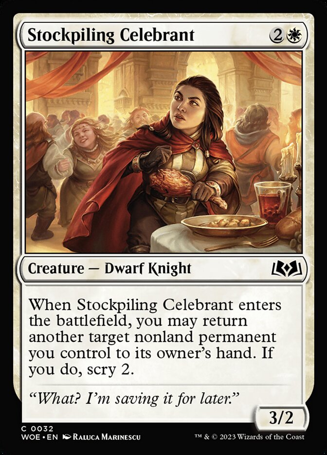 Stockpiling Celebrant Magic The Gathering