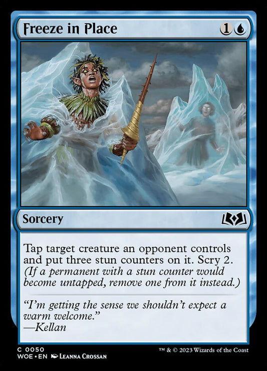 Freeze in Place Magic The Gathering