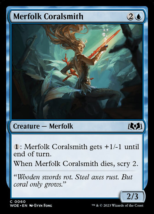 Merfolk Coralsmith Magic The Gathering