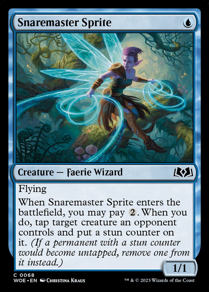 Snaremaster Sprite Magic The Gathering